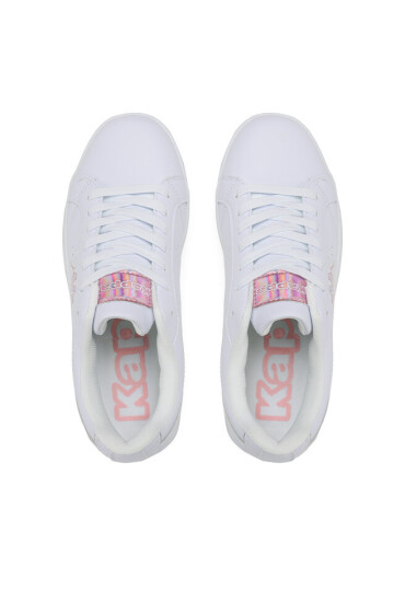 Kappa Сникърси 243300 White/Rose 1021 - Mera.bg