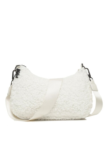 Karl Kani Дамска чанта KK Signature Teddy Hand Bag KA-233-039-2 CREAM - Mera.bg