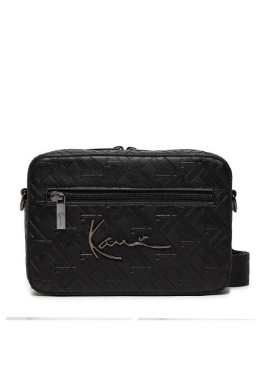 Karl Kani Дамска чанта Signature Emboss Messenger Bag 4052045 Черен - Mera.bg