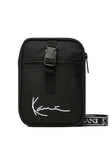 Karl Kani Дамска чанта Signature Tape Messenger Bag 4002484 Черен - Mera.bg