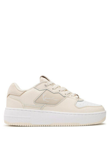 Karl Kani Сникърси 89 UP `23 PRM KKFWW000294 BEIGE/WHITE - Mera.bg