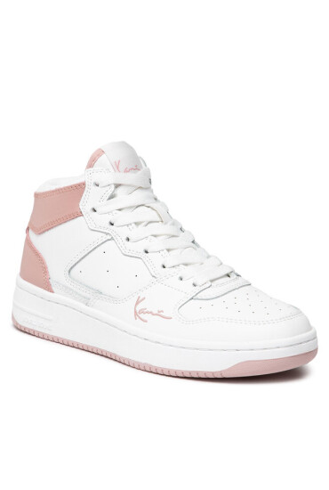 Karl Kani Сникърси Kani 89 High 1180509 White/Pale Mauve - Mera.bg