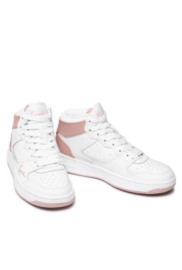 Karl Kani Сникърси Kani 89 High 1180509 White/Pale Mauve - Mera.bg