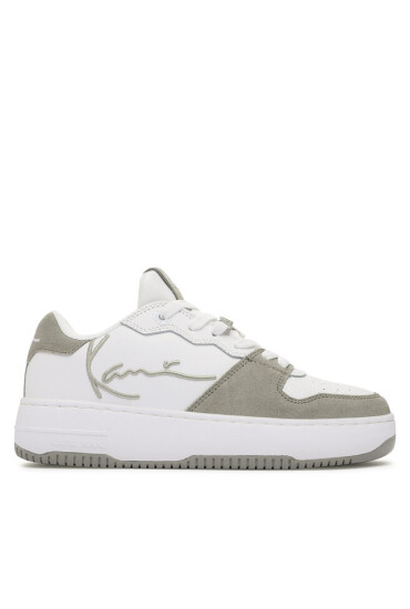 Karl Kani Сникърси 89 UP LOGO PRM KKFWW000301 WHITE/OLIVE - Mera.bg