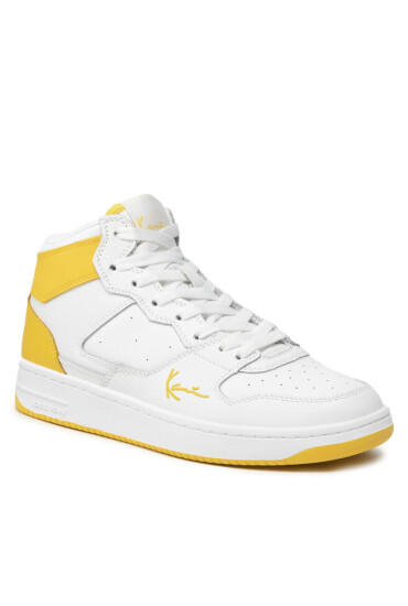 Karl Kani Сникърси Kani 89 High 1080889 White/Yellow - Mera.bg