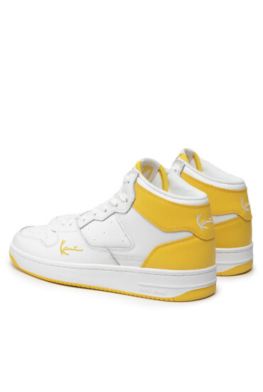 Karl Kani Сникърси Kani 89 High 1080889 White/Yellow - Mera.bg