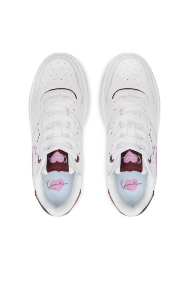 Karl Kani Сникърси KK Kani 89 UP LOGO 1180924 White/Pink/Red - Mera.bg
