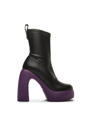 KARL LAGERFELD Боти KL33750 Black PU w/Purple - Mera.bg