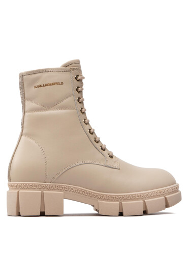 KARL LAGERFELD Боти KL43250 Бежов - Mera.bg