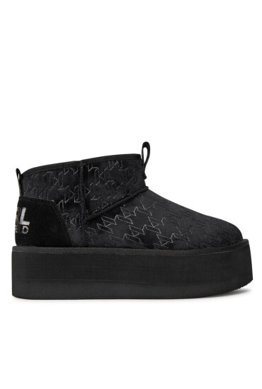 KARL LAGERFELD Боти KL48522 Black Velvet - Mera.bg
