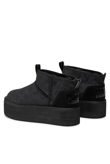 KARL LAGERFELD Боти KL48522 Black Velvet - Mera.bg