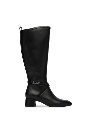 KARL LAGERFELD Ботуши KL30375 Черен - Mera.bg