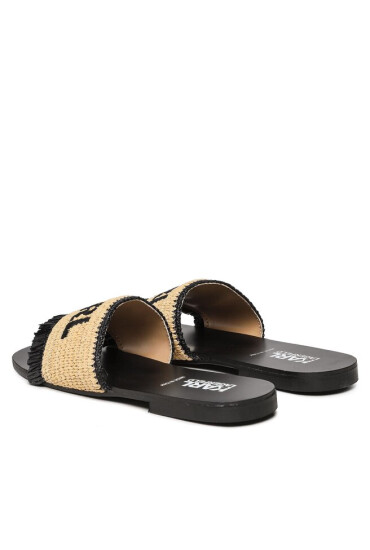 KARL LAGERFELD Чехли KL82400 Natural Raffia W/Black - Mera.bg