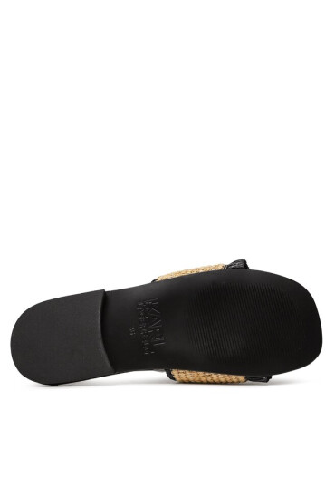 KARL LAGERFELD Чехли KL82400 Natural Raffia W/Black - Mera.bg