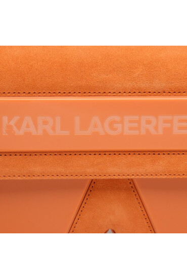 KARL LAGERFELD Дамска чанта 230W3177 Оранжев - Mera.bg