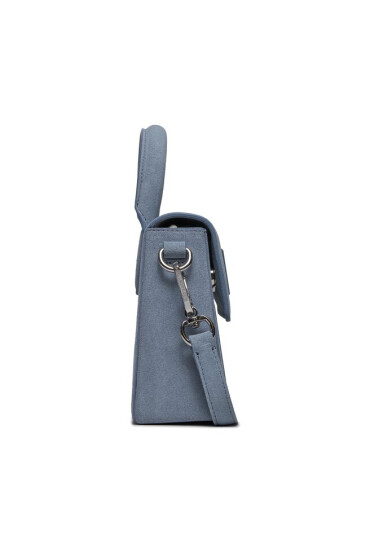 KARL LAGERFELD Дамска чанта Icon K Crossbody Suede 236W3185 Steel Blue A369 - Mera.bg