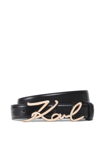 KARL LAGERFELD Дамски колан 205W3103 Черен - Mera.bg