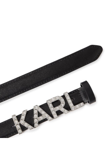 KARL LAGERFELD Дамски колан 230W3104 Black 999 - Mera.bg