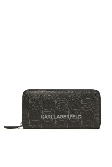 KARL LAGERFELD Дамски портфейл A1W32044 Черен - Mera.bg