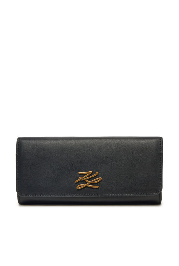 KARL LAGERFELD Дамски портфейл A1W32111 Черен - Mera.bg