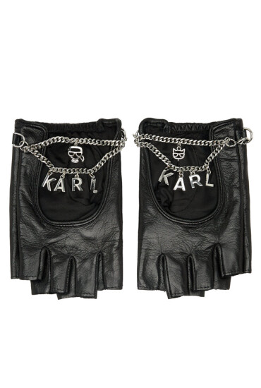 KARL LAGERFELD Дамски ръкавици 231W3602 Black A999 - Mera.bg