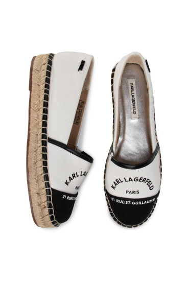 KARL LAGERFELD Еспадрили KL80108 Бял - Mera.bg