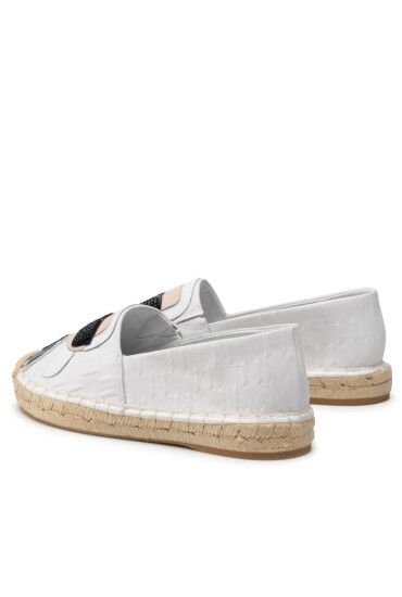 KARL LAGERFELD Еспадрили KL80121 White Lthr - Mera.bg