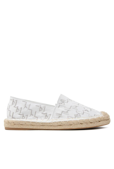 KARL LAGERFELD Еспадрили KL80112 White Canvas - Mera.bg