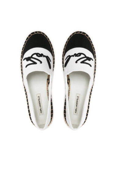 KARL LAGERFELD Еспадрили KL98201 Бял - Mera.bg