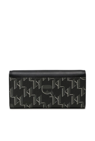 KARL LAGERFELD Голям дамски портфейл 230W3225 Black - Mera.bg