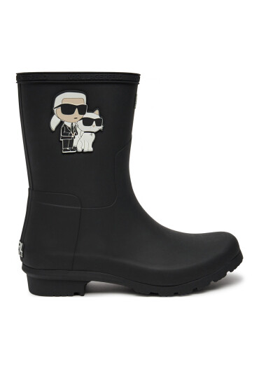 KARL LAGERFELD Гумени ботуши KL47073T Черен - Mera.bg