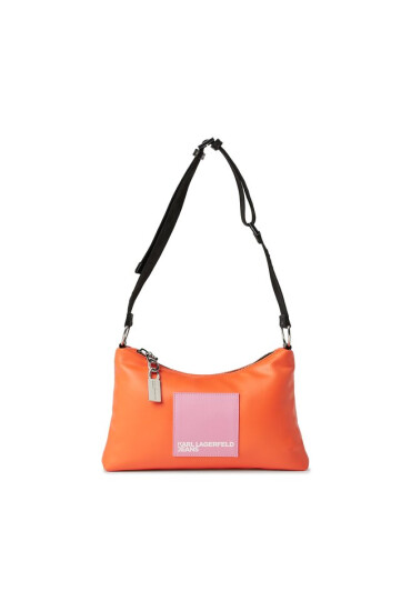 Karl Lagerfeld Jeans Дамска чанта 231J3012 Vibrant Orange - Mera.bg