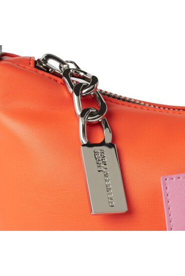Karl Lagerfeld Jeans Дамска чанта 231J3012 Vibrant Orange - Mera.bg