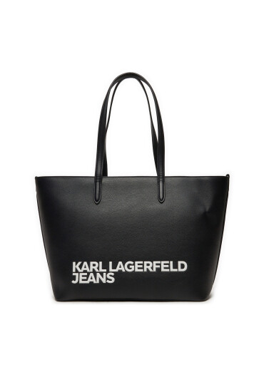 Karl Lagerfeld Jeans Дамска чанта 245J3006 Черен - Mera.bg