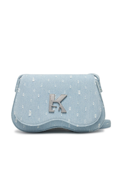 Karl Lagerfeld Jeans Дамска чанта A2W30099 Светлосиньо - Mera.bg