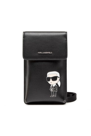 KARL LAGERFELD Чантичка за телефон 230W3217 Черен - Mera.bg