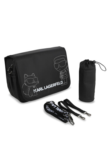 Karl Lagerfeld Kids Чанта за преповиване Z30164 Черен - Mera.bg