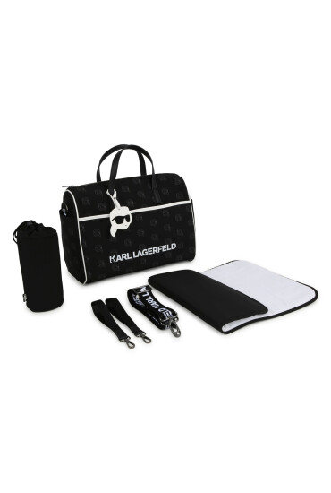 Karl Lagerfeld Kids Чанта за преповиване Z30166 Black 09B - Mera.bg