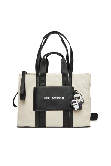 Karl Lagerfeld Kids Чанта за преповиване Z30557 Екрю - Mera.bg
