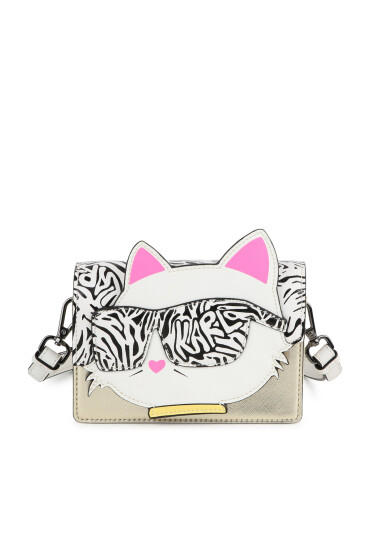 Karl Lagerfeld Kids Дамска чанта Z30151 Бял - Mera.bg