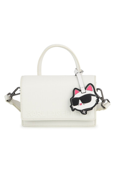 Karl Lagerfeld Kids Дамска чанта Z30169 Бял - Mera.bg