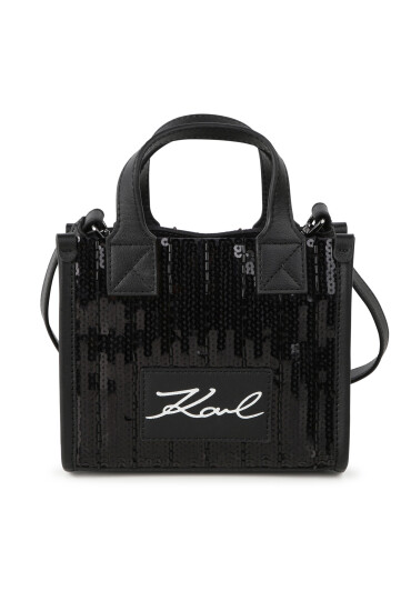 Karl Lagerfeld Kids Дамска чанта Z30347 Черен - Mera.bg
