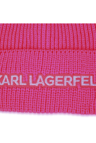 Karl Lagerfeld Kids Шапка Z11063 Розов - Mera.bg