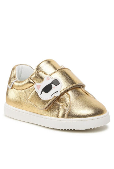 Karl Lagerfeld Kids Сникърси Z09005/576 M Gold Yellow - Mera.bg
