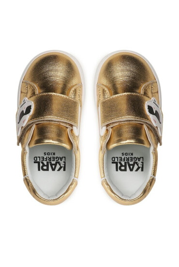 Karl Lagerfeld Kids Сникърси Z09005/576 M Gold Yellow - Mera.bg