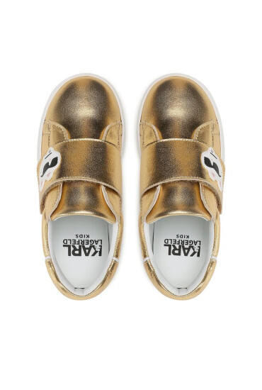 Karl Lagerfeld Kids Сникърси Z09005/576 S Златист - Mera.bg