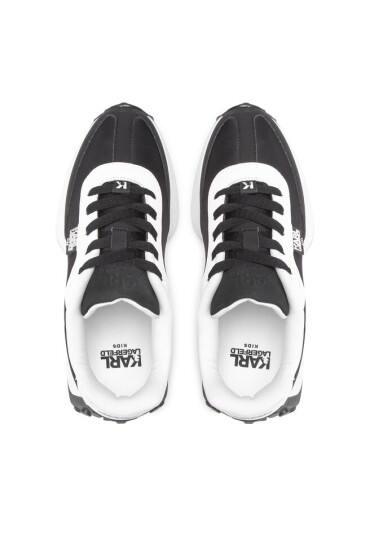 Karl Lagerfeld Kids Сникърси Z19104 Black 09B - Mera.bg