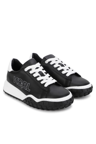 Karl Lagerfeld Kids Сникърси Z29058 Черен - Mera.bg