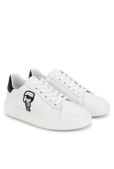 Karl Lagerfeld Kids Сникърси Z29059 White 10B - Mera.bg