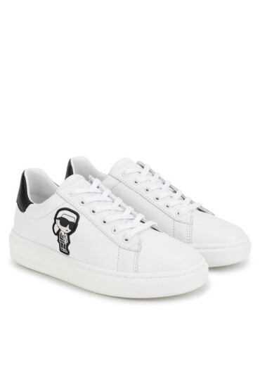 Karl Lagerfeld Kids Сникърси Z29059 White 10B - Mera.bg